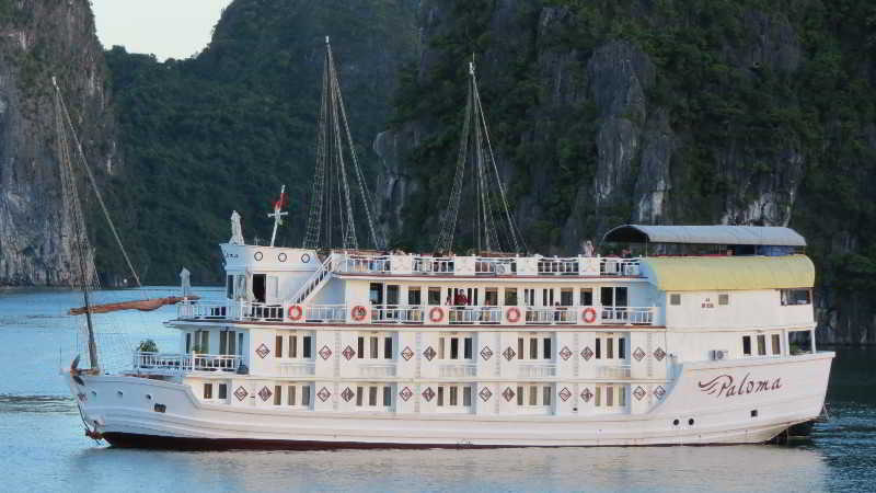 Halong Paloma Cruise Hotel Ha Long Bagian luar foto